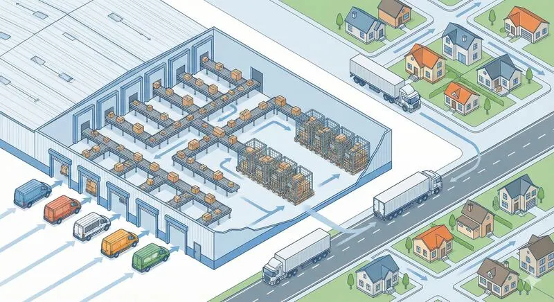 desenho de centro de otimização de custos e prazos com transporte de carga fracionada no e-commerce