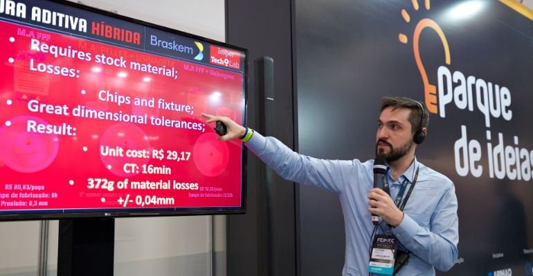Manufatura Aditiva Híbrida de Polímeros foi discutida na FEIMEC