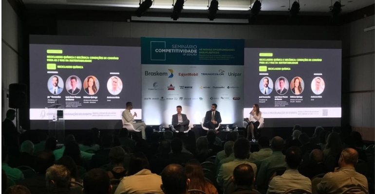 Seminário Competitividade 2023 discutiu desafios e oportunidades do plástico