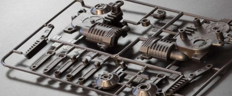 objeto criado com um dos defeitos em peças injetadas