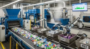 produção de indústria que teve investimento em linha de reciclagem de plástico industrial