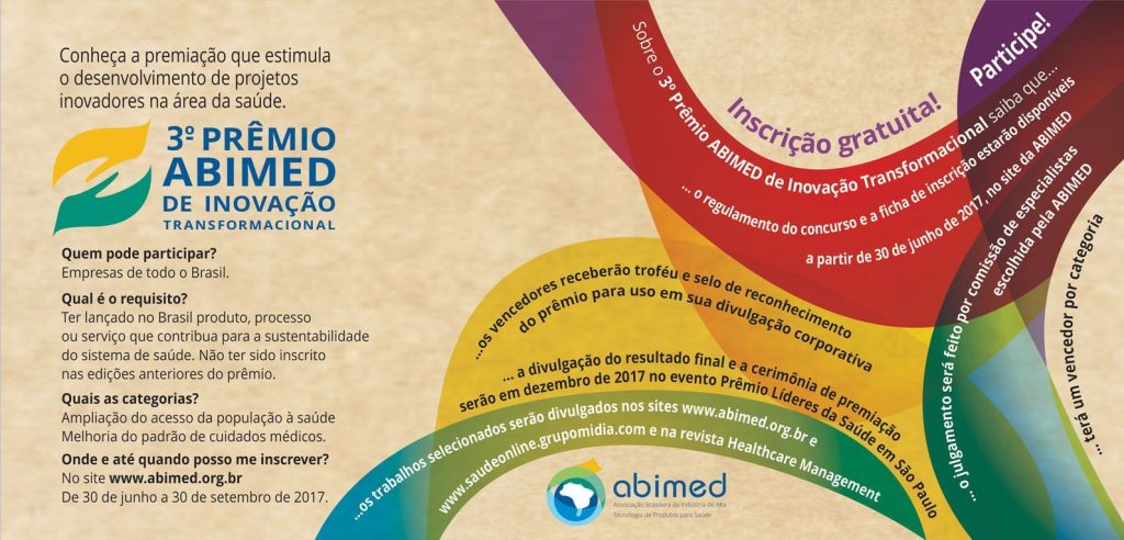 3º Prêmio ABIMED de Inovação Transformacional