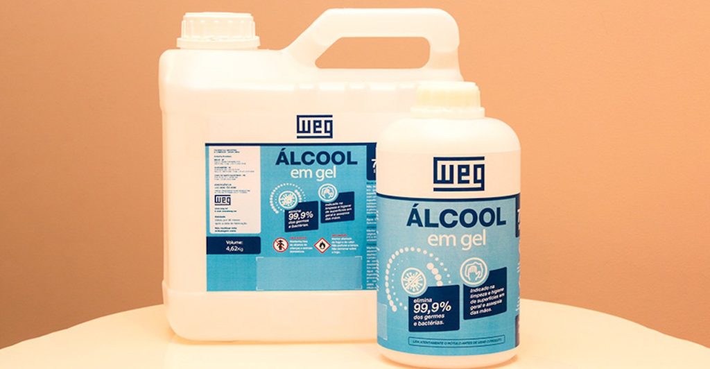 Gigante de eletrônicos começa a produzir álcool gel  