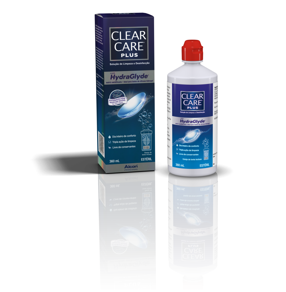 Alcon® lança Clear care* plus com HydraGlyde® no Brasil