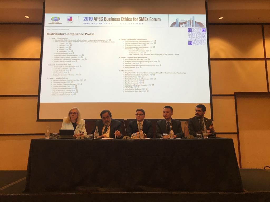 ABRAIDI participa do Fórum mundial de Ética Empresarial para Dispositivos Médicos Implantáveis da APEC