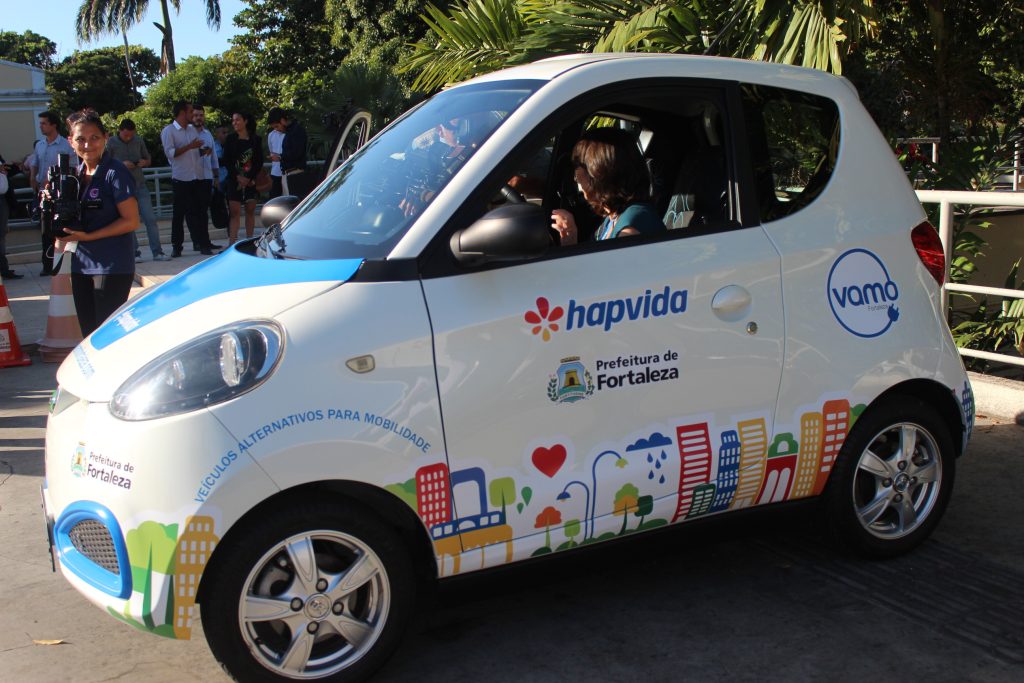 Inédito no País, Hapvida patrocina sistema de carros elétricos compartilhados
