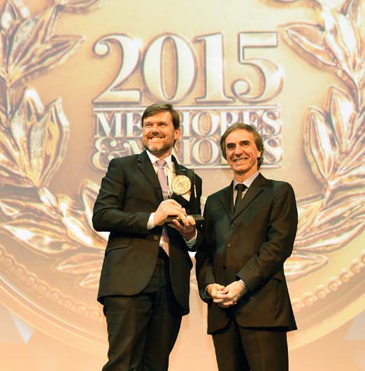 Roche - Prêmio Revista Exame 2015 - As melhores empresas - Área Farmacêutica. Data: São Paulo, 1o de julho de 2015 - Clube Monte Líbano.Fotógrafa: Thaïs Falcão/Olho do Falcão.