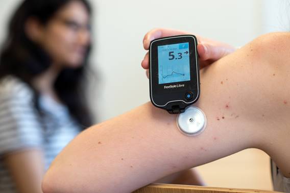 Flash-glucose-monitor-on-arm