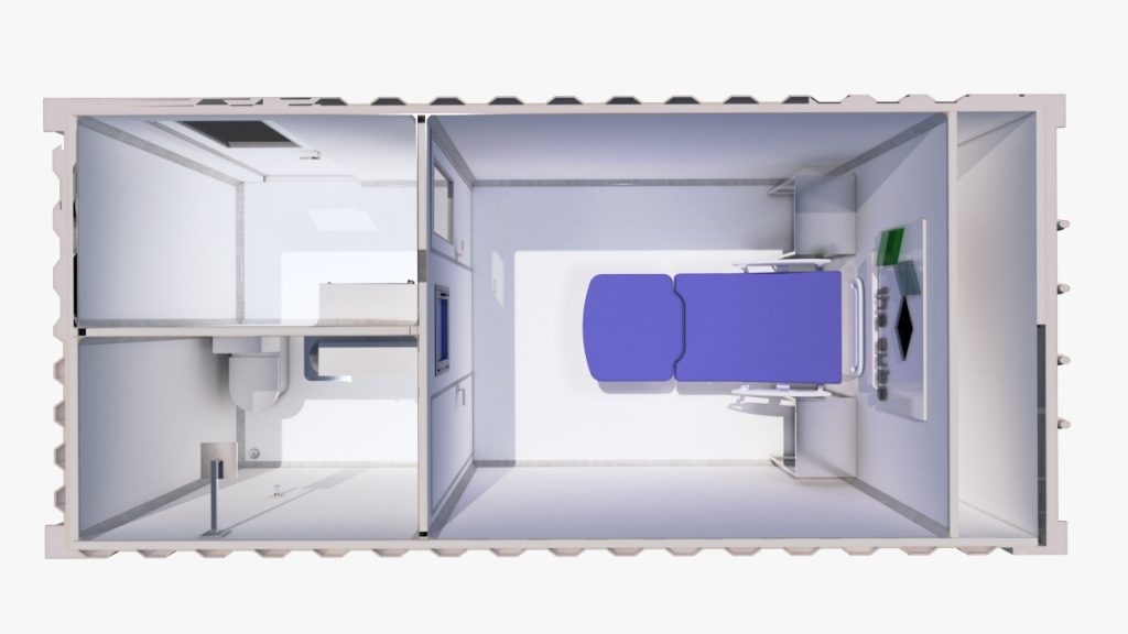 Startup The Cube desenvolve contêiner com ambiente controlado para área de saúde para ajudar no combate à pandemia