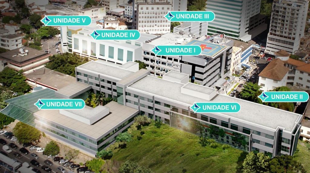 CHN divide prédios para atendimento à casos de Covid-19