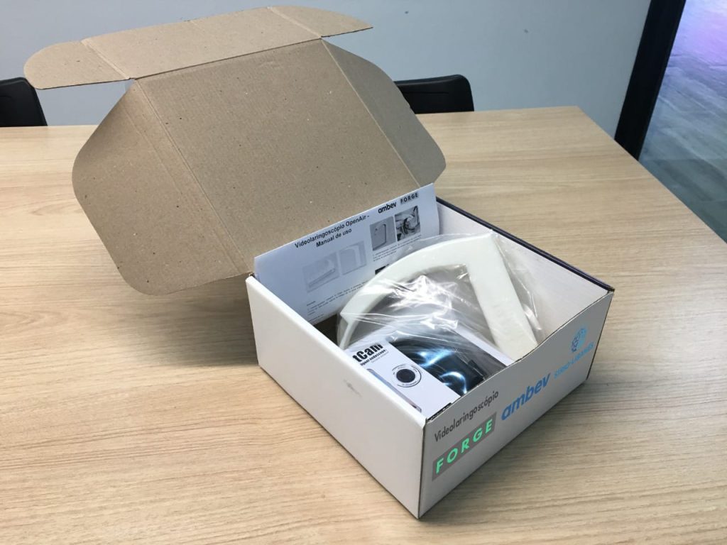 Ambev produz equipamento médico em impressora 3D