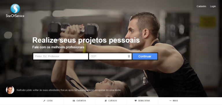 Website da StarOfService