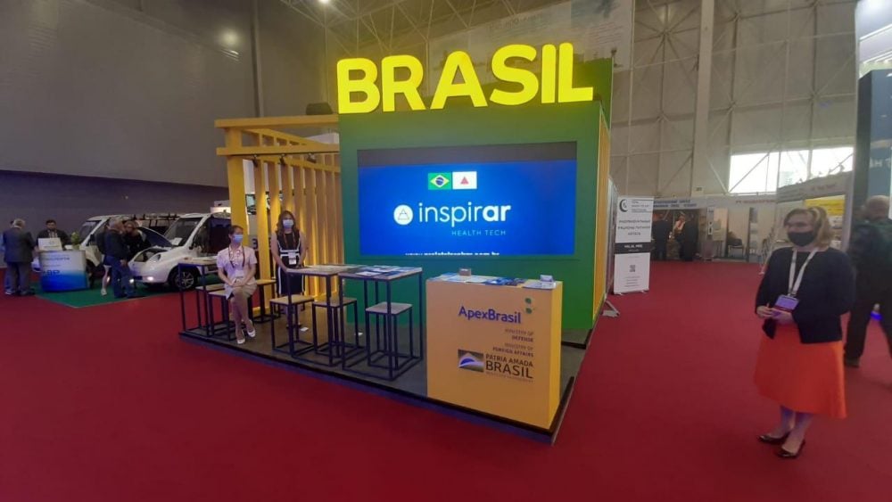 Ventilador pulmonar da Tacom é apresentado durante Fórum na Rússia