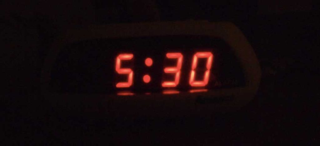 Tome boas decisões: alimente-se bem e acorde cedo