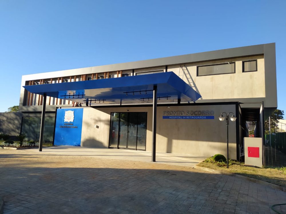 Brasil ao Cubo constrói novo hospital em São José dos Campos em 36 dias