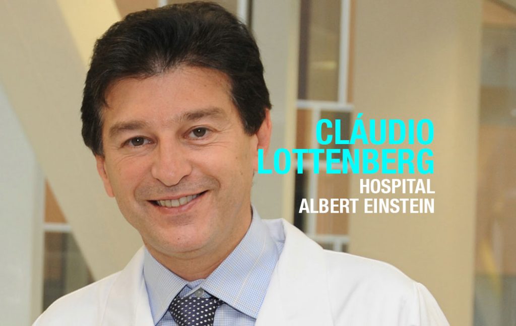 Cláudio Lottenberg, presidente do Albert Einstein, fala com o ES