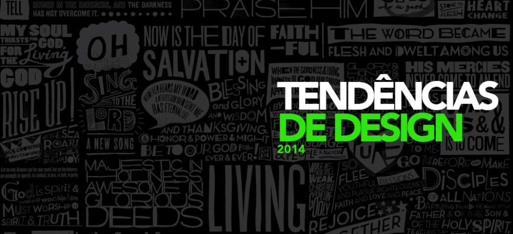 Infografico das tendências de design para 2014, por Shutterstock