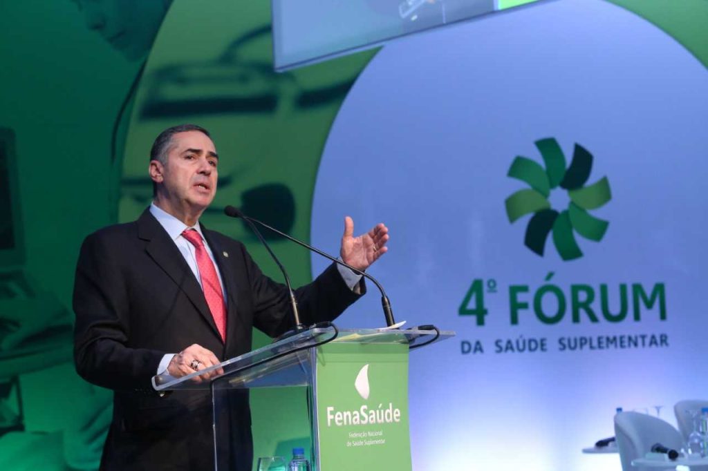 Ministro do STF analisa sistema de saúde durante o 4º Fórum da Saúde Suplementar