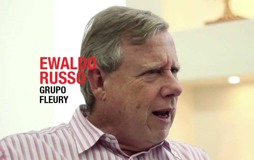 Ewaldo Russo do Grupo Fleury, recebe EmpreenderSaúde.