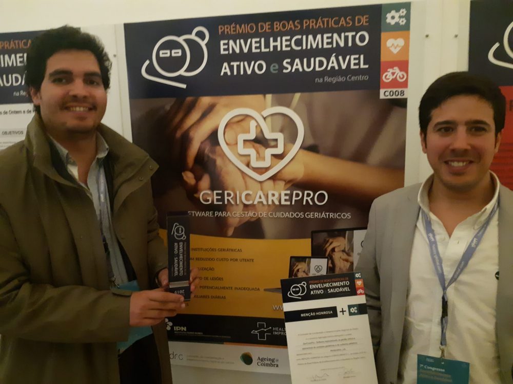 GeriCarePro distinguido pela Comissão de Coordenação e Desenvolvimento da Região Centro