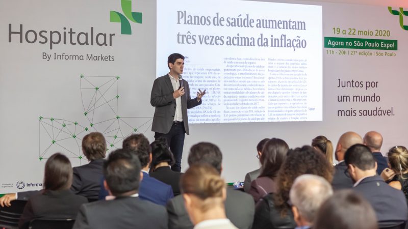 Hospitalar anuncia venda recorde de áreas de exposição