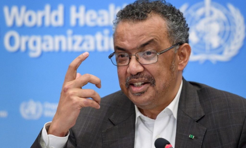 IBRAF recebe Tedros Adhanom, diretor-geral da OMS, em webinar