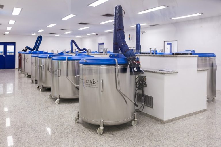 tanques de armazenamento - Cryopraxis