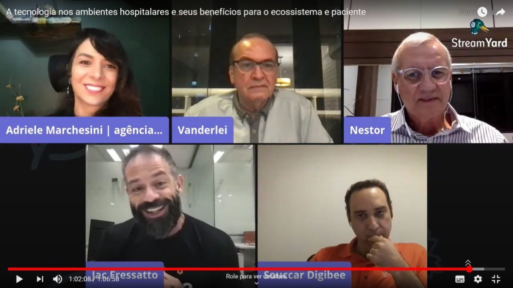 DigibeeR discute a tecnologia como aliada de pacientes e médicos na área da saúde