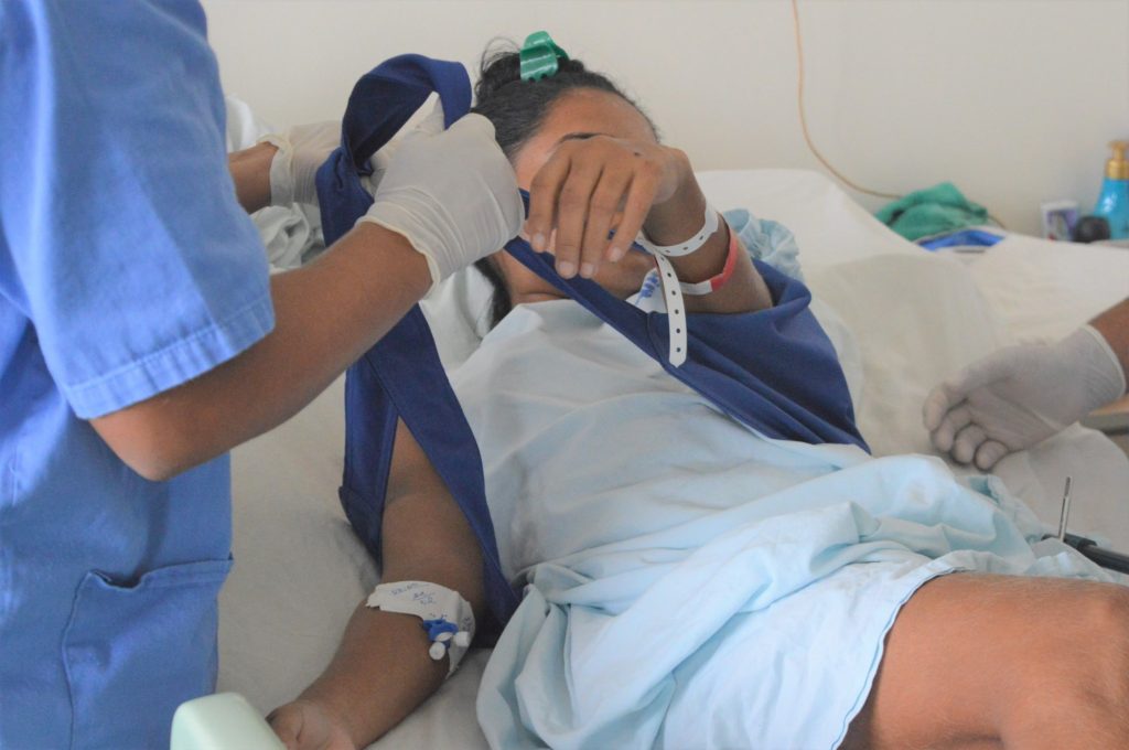 Metropolitano cria dispositivo para  auxiliar no transporte de pacientes  vítimas de traumas ortopédicos