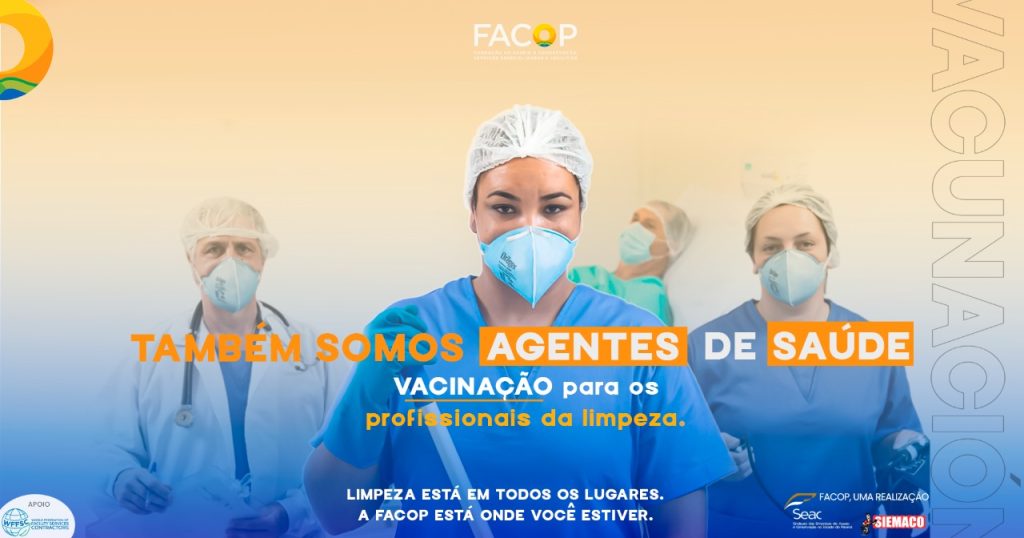 Setor pede agilidade na vacinação dos profissionais de limpeza