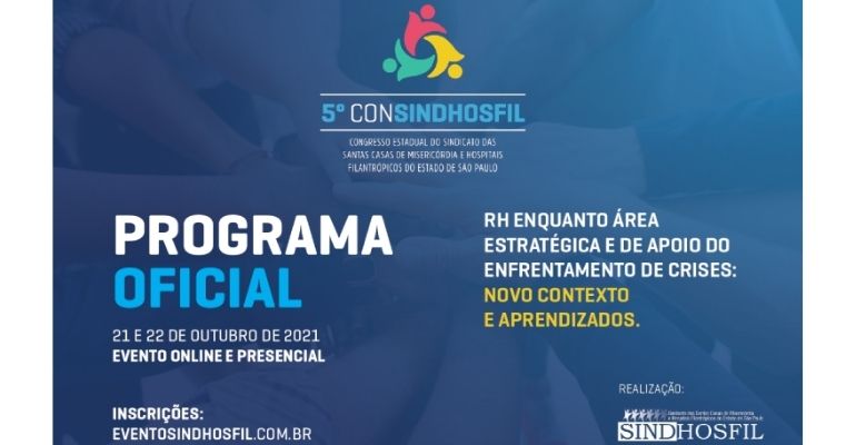 5º ConSINDHOSFIL debaterá sobre os desafios atuais dos administradores hospitalares