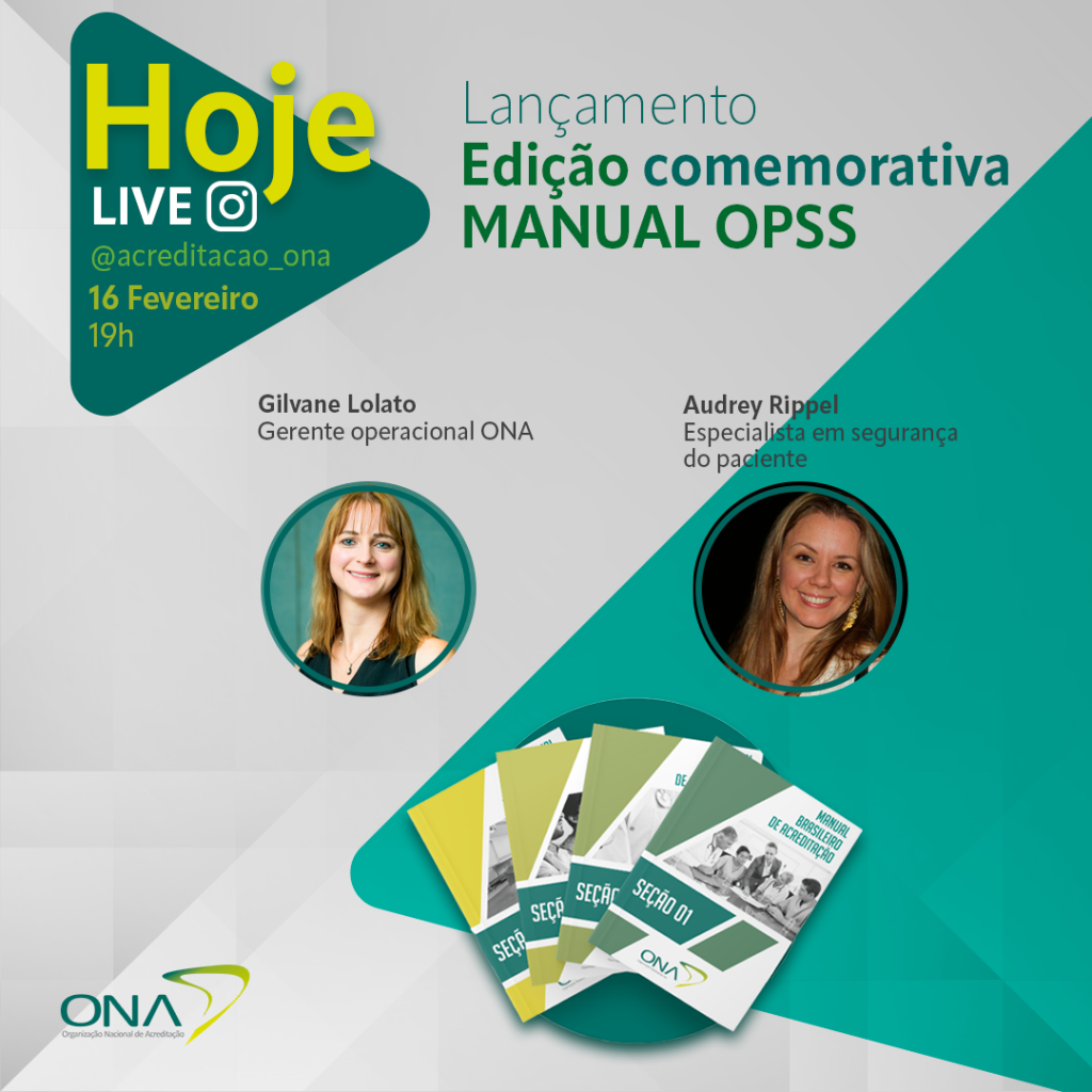 ONA apresenta edição comemorativa do Manual OPSS 2022