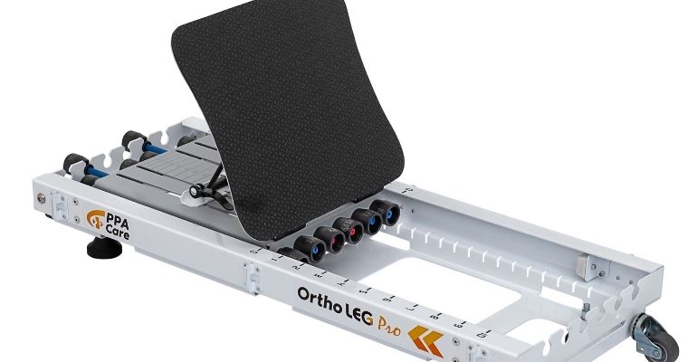 Leg press portátil ajuda recuperação física de pacientes acamados
