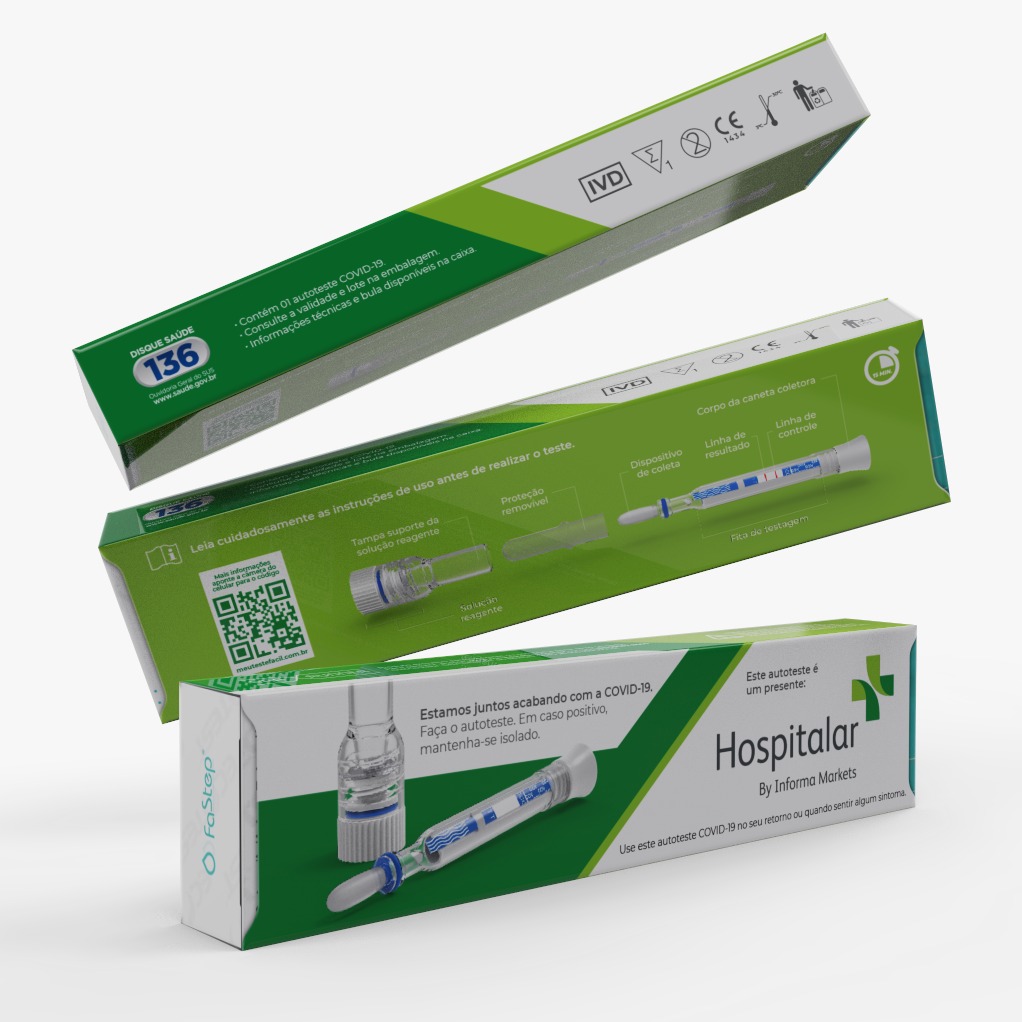 Informa Markets, PeopleTest e Eco Diagnóstica realizam testes de covid-19 em equipe no último dia da  Hospitalar