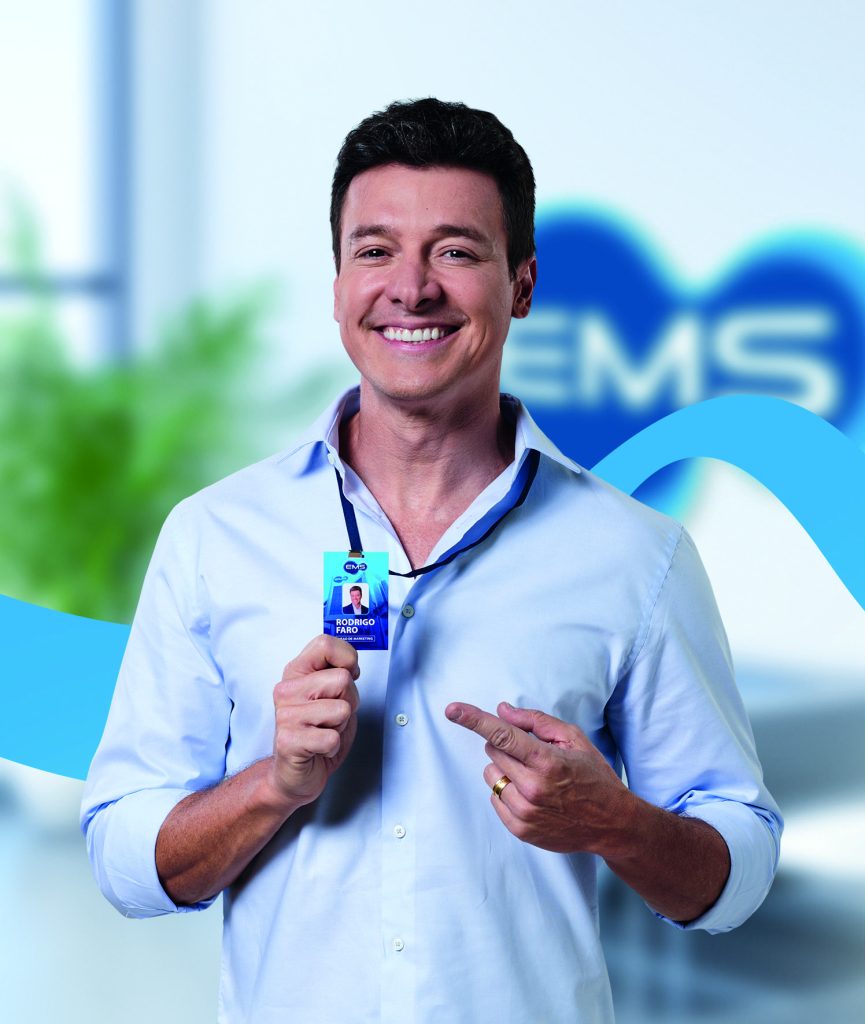 Rodrigo Faro é o novo  Head de Marketing Institucional da EMS