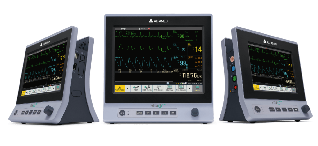 Alfamed na Hospitalar: equipamentos de monitorização básica e cuidado crítico