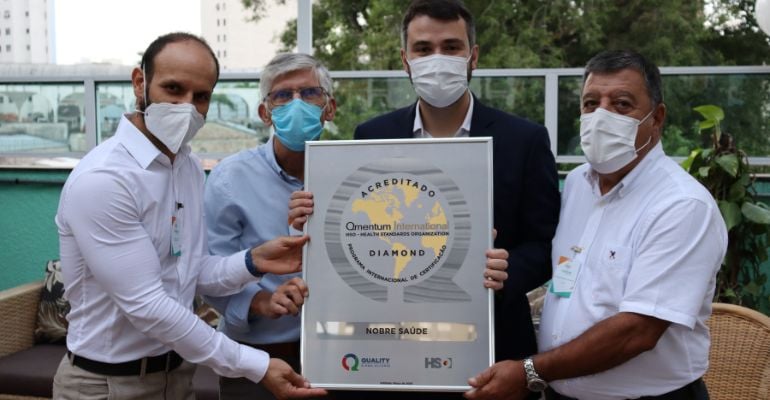 Nobre Saúde é a primeira unidade de transição de cuidados do Brasil a conquistar selo internacional de segurança ao paciente