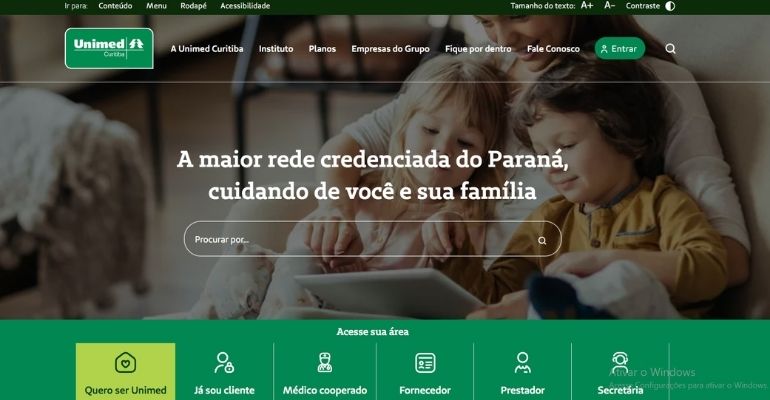 Unimed Curitiba lança portal mais moderno, seguro e intuitivo
