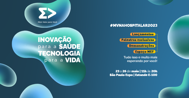 MV apresenta na Hospitalar 2023 últimas inovações tecnológicas que estão transformando a saúde