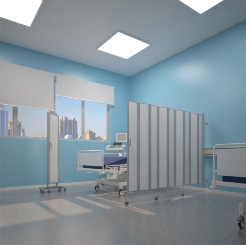 Biombos hospitalares em PVC: confira o lançamento da TWB para a Hospitalar 2023