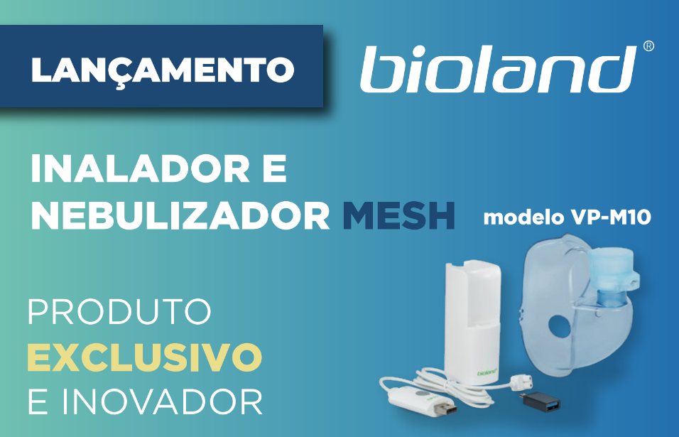 Controller apresentará Inalador Mesh na Hospitalar 2023