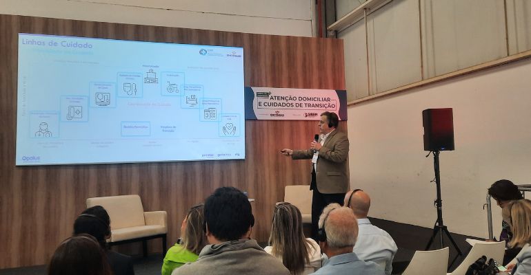 Cuidados das unidades de transição: CEO da Geriatrics, Gabriel Palne, realizou palestra conceito sobre linhas de cuidado
