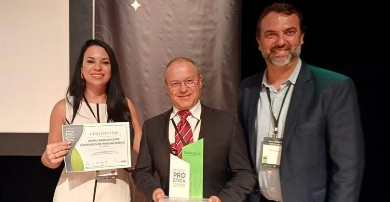 Unimed-BH recebe Selo Pró-Ética pela quarta vez consecutiva