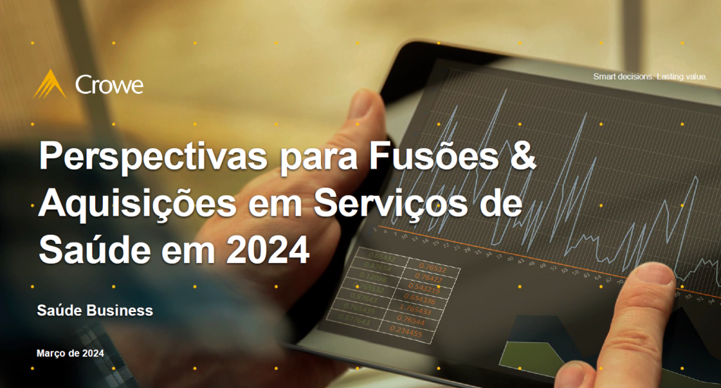 [e-Book] Perspectivas para Fusões e Aquisições em Serviços de Saúde em 2024