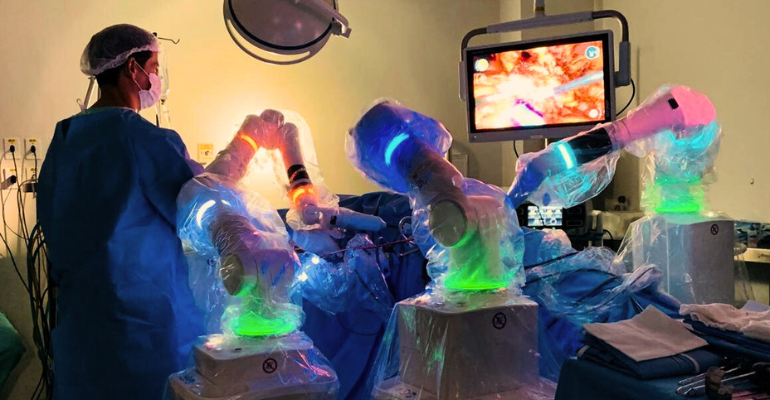 Cirurgia robótica preserva 70% do rim de paciente no Hospital Unimed Volta Redonda