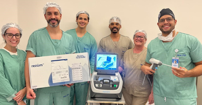 Nova técnica para tratamento de próstata aumentada é usada pela primeira vez em Campinas