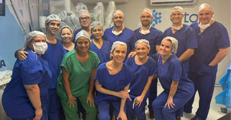 Hospital Oto Aldeota realiza primeira cirurgia com Robô Da Vinci X