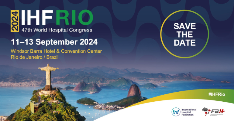 Rio de Janeiro sedia Congresso Mundial de Hospitais com foco em inovação e sustentabilidade