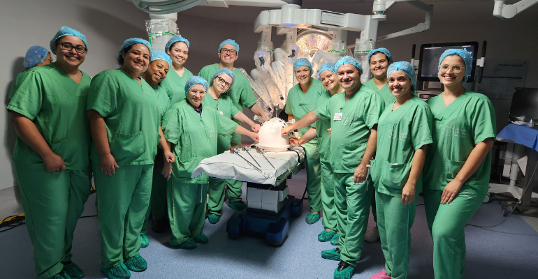 Hospital São Vicente de Paulo inaugura maior estrutura de cirurgia robótica do RJ