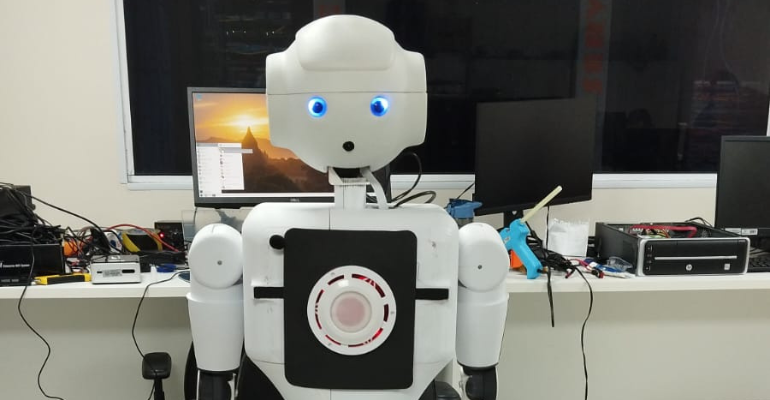 Kora Saúde lança robô interativo na ala infantil do Hospital Meridional Vitória